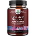 Green Coffee Bean Extract for Uric Acid Cleanse & Detox - Green Coffee Beans with Turmeric, Tart Cherry & Celer Seed for Dospělí - Denní Acid Flush pro spojky Support & Kidney Cleanser - 120 Ct