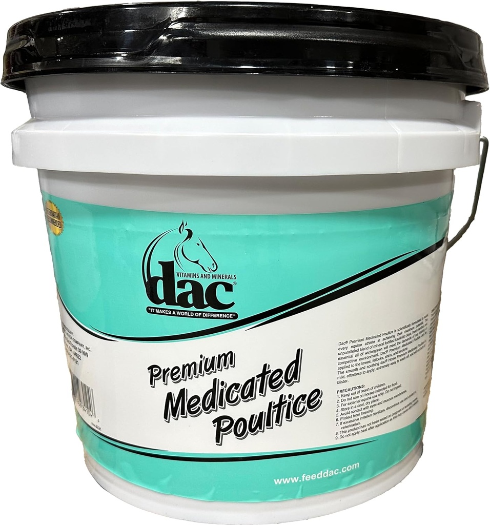 dac Vitamíny a Minerály Dac ® Premium Medicated Poultice - 45 liber, bílá