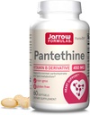 Jarrow Dispersas Pantethine 450 mg - Derivace vitaminu B5-60 Servings (Softgels) - Podpora srdečního zdraví, karbohydrát a lipidový metabolismus - Prekurzor A (CoA) - Pantotenová kyselina doplněk