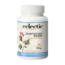 Eklectic Institute Raw Fresh Freeze- Sušené Non- GMO Hawthorn Berry 124; Kardiovaskulární podpora PHARMAR 124; 90 CT (500 mg)