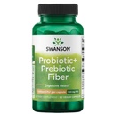 Swanson Prebiotic + Probiotický Vlákna - Přírodní doplněk podporovat trávicí systém a imunitní podporu zdraví - Podpory Regularity & GI Tract Health - (60 Kapsle, 500 milionů CFU každý)