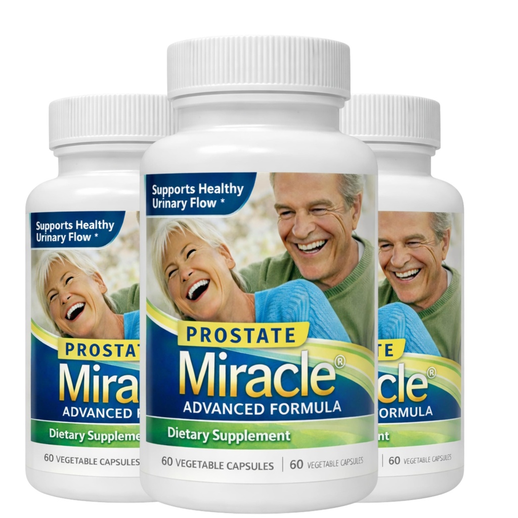 3 balení Prostate Miracle Advanced Formule