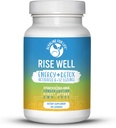 Rise Well Vitamin B12 - Vegan B12 - B12 Vitaminy a energetické doplňky - Rychle působící B12 Sublingvální 2000 mcg B 12 Vitamin v delším trvání formy než methylkobalamin B12
