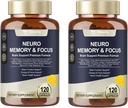 Totaria C- ognitive with Caffeine Pills, L- Tyrosin, Alpha GPC, Ginkgo Biloba, Bacopa Monnieri Brain Supplemente for Memory and Focus, Brain Nootropic Support - Non- GMO, Gluten Free (120 Counts)