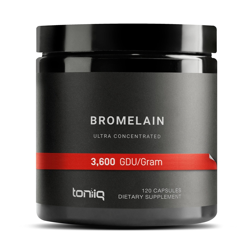 Ultra High Strength Bromelain 500 mg - 3600 GDU / Gram - Vysoce koncentrovaný a biologicky dostupný - Third- Party Testováno Formule - 120 Vegetariánské kapsle - 120 Servings Per Container - Bromelain dodatek