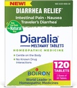 Boiron Diaralia Tablets for Diarhea Relief, Gas, Floating, Intestinal Pain, and Travler 's Diarhea - 120 Count (2 balení po 60)
