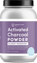Ultra Fine Coconut Activated Charcoal Powder - Kulinářské a kosmetické aplikace, Velvety hladká textura pro Smoothies, Ledové krémy, Pečivo, Mýdla, Ultra Fine pro měkké dokončení, bez gritu!
