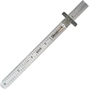Obecné nástroje 300 / 1 6-Inch Flex Precision Nerezová ocel Ruler, Chrome