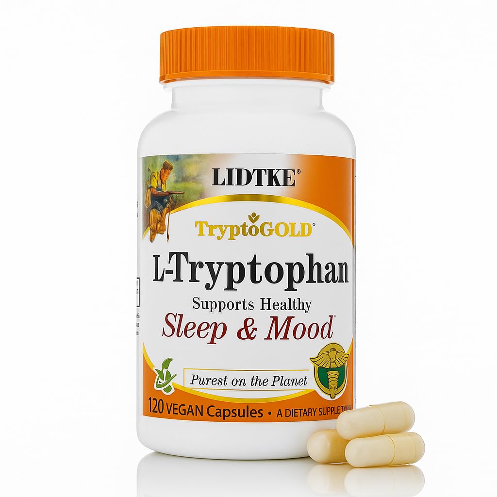 Lidtke Technologies L- Tryptofan Kapsle, 120 Počet