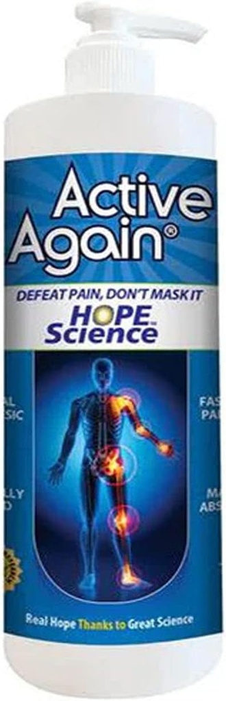 AKTIVA Naděje Science Cream, 16oz current 124; Klinicky osvědčené obnovit společné zdraví a mobilitu, Artritida, Muscle, Back, Knee, Ramender 124; Dlouhodobé výsledky 124; Doktor schválil current 124; Made in USA