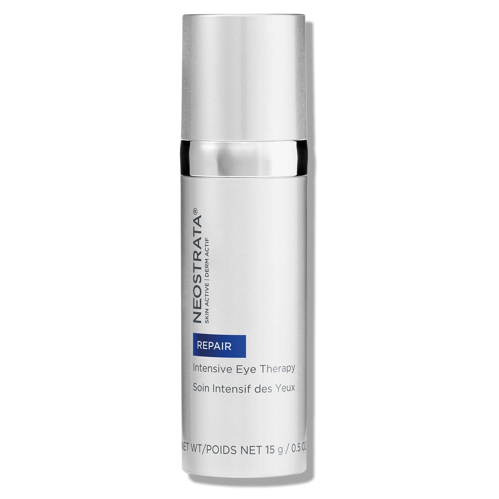 NEOSTRATA SKIN AKTIVNÍ intenzivní oční terapie, anti aging under eye ceam, Treats Dark Circles, Pufness, Fine Lines and Wrinkles with Hyaluronic Acid, Peptides and Bakuchiol, 0.5 oz