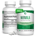 Nervala - Alpha Lipoic Acid 600mg - ALA doplněk Antioxidant pro Nerve, Energy & Circulation Support- Extra Strength with Benfotiamin - Made in USA, Lab Tested - 30 Kapsle, 1 měsíc Dodávka
