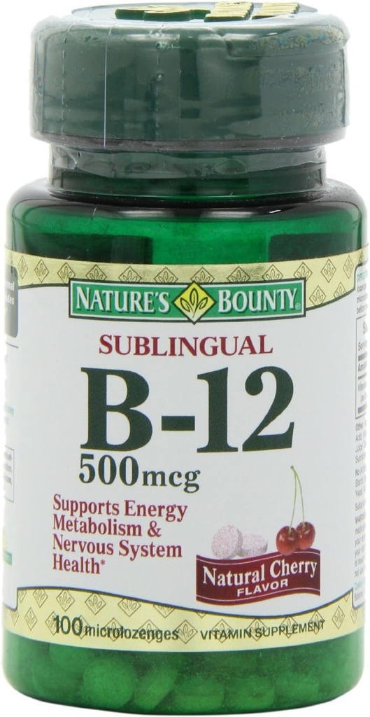 Vitamin B- 12 500 mcg, 100 ea (balení po 3)