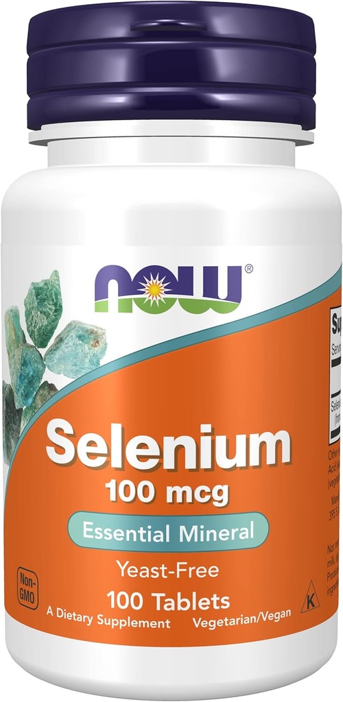 Foods Selen, 100mcg, 100 Tabs