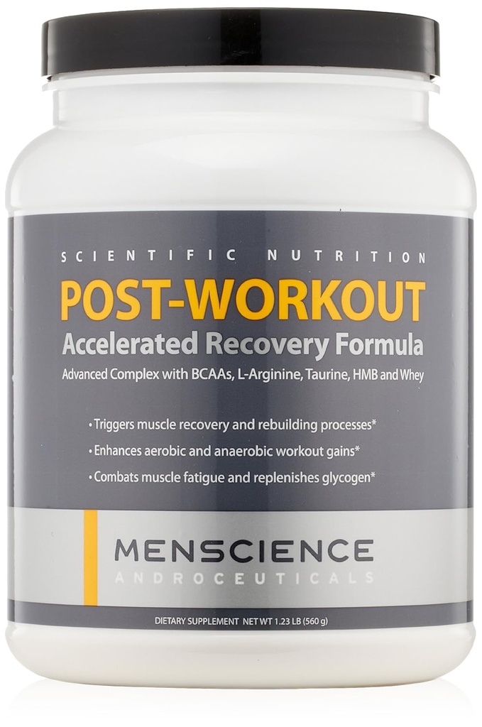MenScience Post- Workout Urychlený Muscle Recover Formule, 1,23 lb.