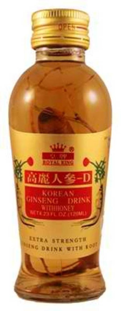 Královský král Ginseng Honey Drink s kořenem 10ct