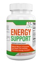 Spectra Vitamíny Natural Energy Support 30 Kapsle - Kapsle Guarana - Vitamin B12 - Guarana a zelené čaje Extrakty - Citrulline Energetické doplňky s Natural Energy Booster