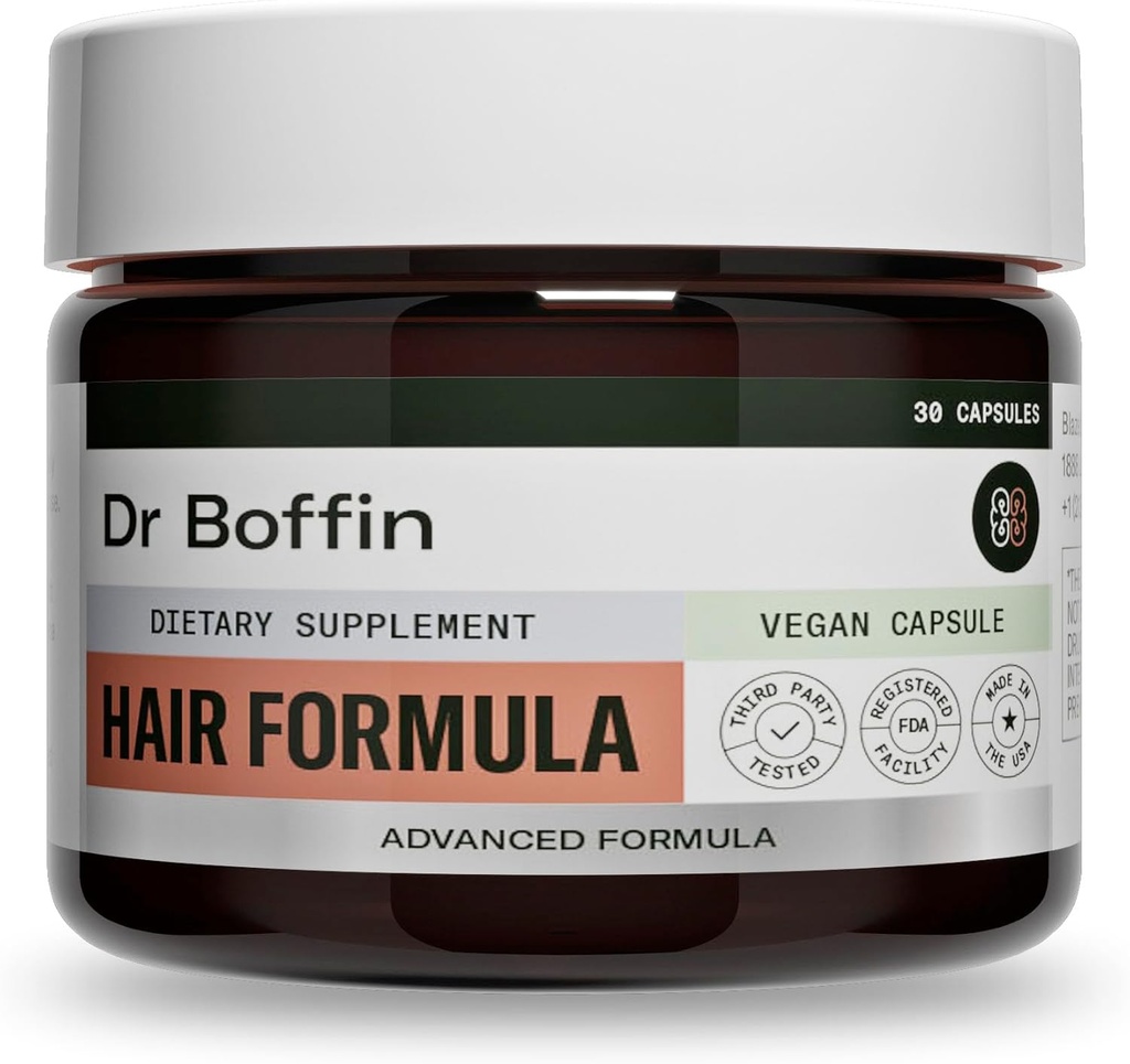 Vlasové Formule pro muže a ženy 23- in-1 - Postient doplněk pro rychlejší růst vlasů & Tloušťka s Biotin 6000 mcg - Vitamin a Bylinné Advanced Formule - Pouze jedna kapsle za den (30- DEN)