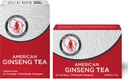 Dairyland American Ginseng Tea Bags România (40 ct) - Premium Wisconsin Ginseng Tea - Authentic American - Non- GMO, gluten zdarma nápoj