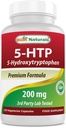 Nejlepší Naturals 5- HTP 200 mg 120 Vegetariánských tobolek