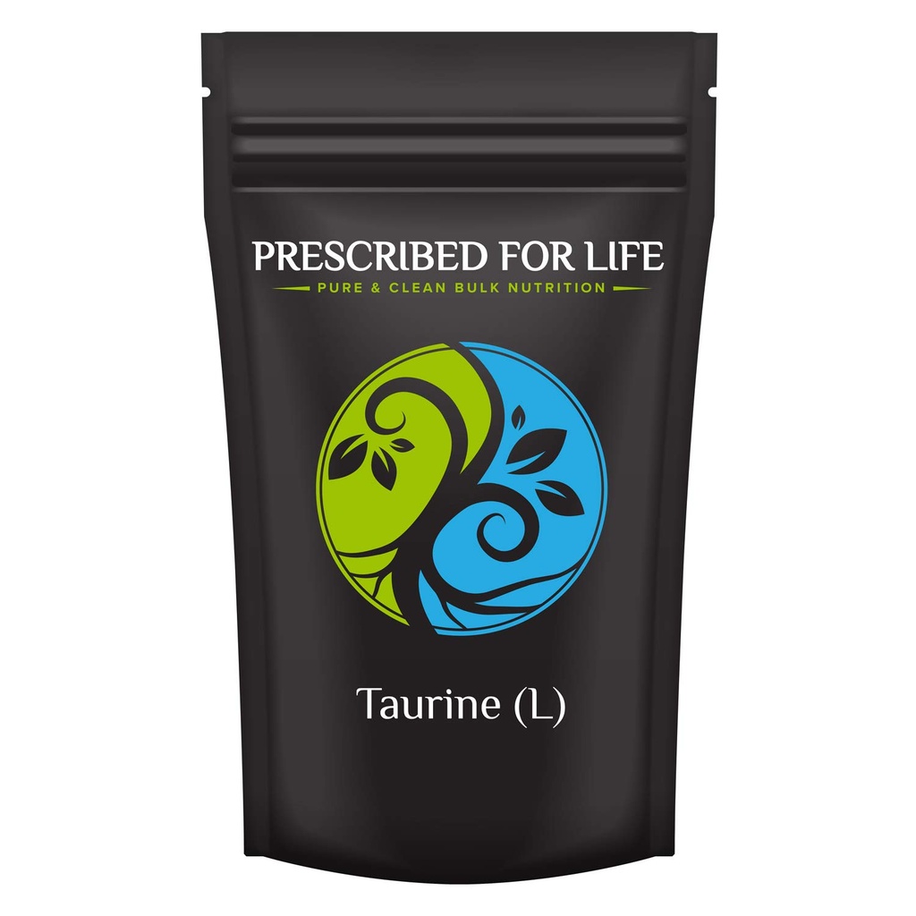 Předepsáno pro život Taurin Amino Acid Powder 124; Pre- Workout dodatek CUP124; Lepek zdarma, Soy Free, No Fillers CUP124; Free Form Amino Acid, 12 oz (340 g)
