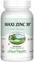 Zinkové doplňky - Zinek 30 mg s Enzymaxem - Nejúčinnější imunitní podpora - Chelatované Glycinátové kapsle - Zinek Vitamin pro dospělé - Kosher - 100 Počet