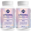 Lipozomální hyaluronová kyselina Doplňky 1000mg- High Bioavailable Dieral Hyaluronic acid Capsules- with 200 mg Tremella Polysaccharides for Double Strength Skin Hydration, Joint Lubrication, 2 Pack