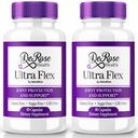 (2 Pack) Ultra Flex Kapsle, Advanced Joint Support Supplement, Ultra Flex Natural Joint Health Formule, Max Strength Pills for Joint Wellness and Mobility, UltraFlex Vitamin Recenze (120 Kapsle)