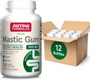 Jarrow Diplomas Mastic Gum 1000 mg, Dietní dodatek pro Gastrointestinální podporu zdraví, 120 Veggie Kapsle, 60 denní dodávka, balení 12