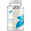 CoQ10 200mg s BioPerine - Enhanced Absorption Coenzym Q10 200mg Potenciální antioxidant pro srdeční energii a podporu stárnutí - Vysoká stabilita CoQ10 Ubiquinon Caps - Vyrobeno v cGMP US Lab (200 Služeb)