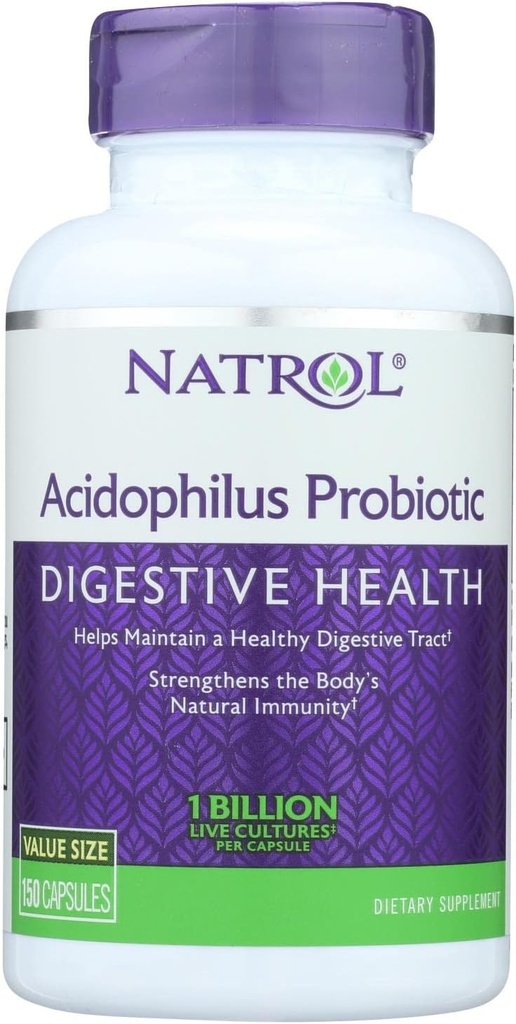 Natrol Acidophilus Probiotic - 100 mg - 150 Kapsle