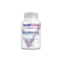 Výzkum Ověřený Resveratrol - 98% Trans- Resveratrol 1000 mg, Anti- Aging Support - 1 lahvička - 60 Kapsle