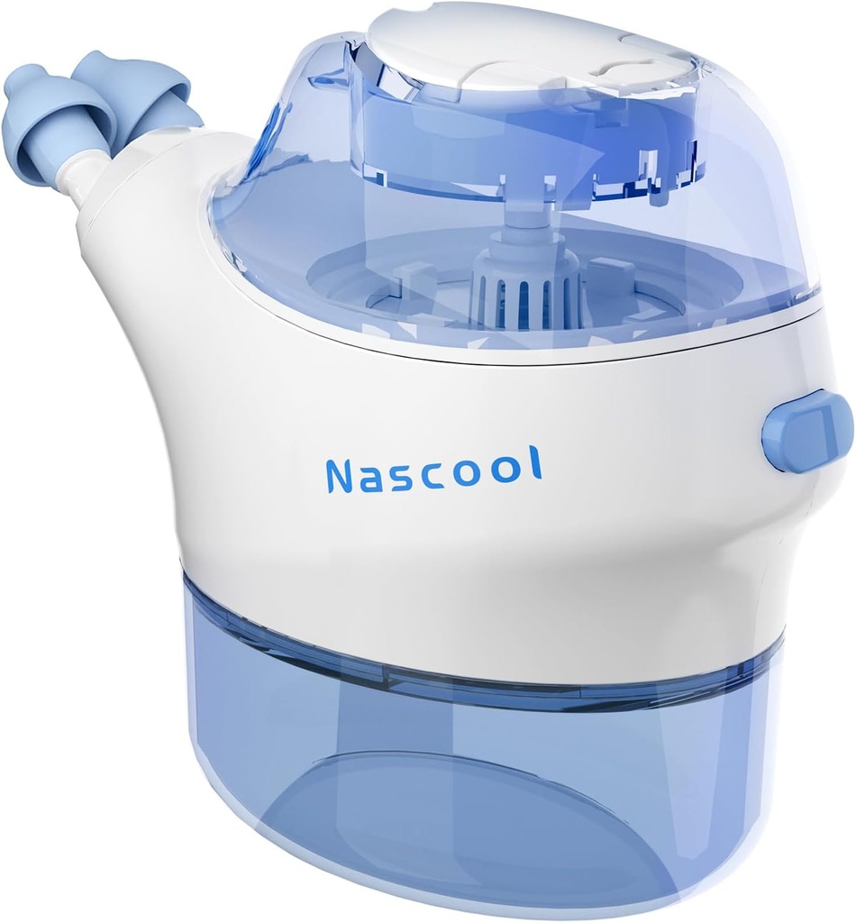 Nasal zavlažovací systém s 50 Salt Packets, Elektrický Neti Pot Nose čistič Sinus Rinse stroj pro Sinus Relief Nasal Congestion Runny Nose