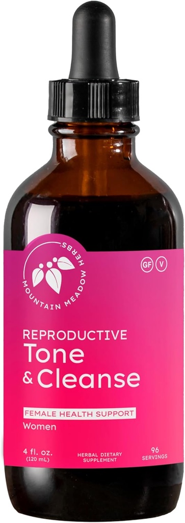 Mountain Meadow Herbs Reproductive Tone and Cleanse CLANE124; Female Reproductive Toning and Cleansing (Hormon Support for Women)