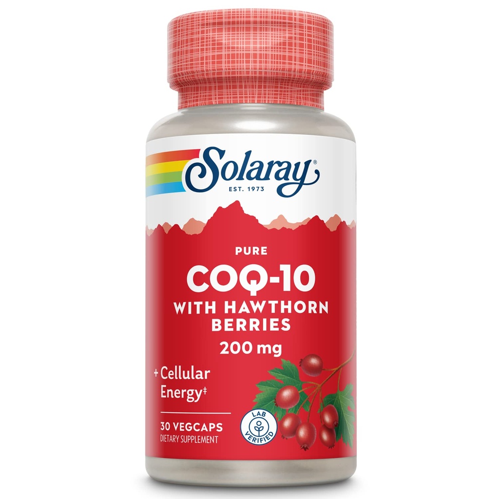 SOLARAY Pure CoQ-10 200 mg iž