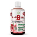 Nutriční vzory Cran- B- PAC Cranberry dodatek, UTI prevence, močová trakt Zdraví pro ženy Cranberry Koncentrát kapalné s vitamíny, přírodní & non GMO, 36mg PAC Per oz, 30 Oz láhev