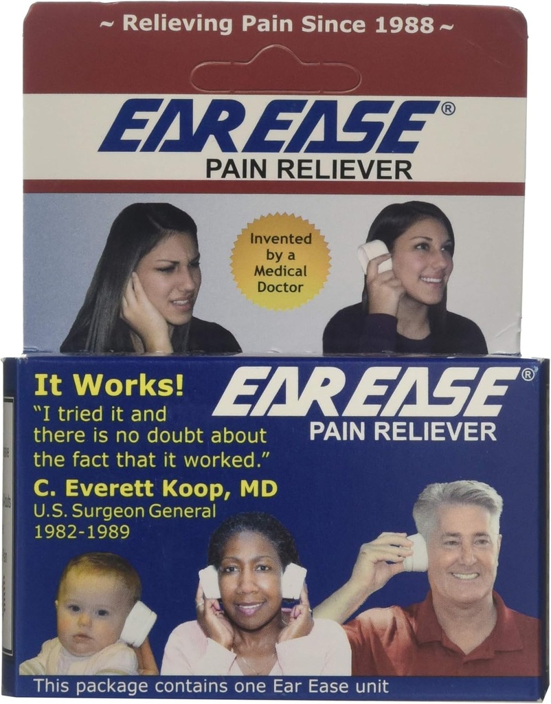 Pain Reliever pro dospělé, děti a seniory-přírodní, bezpečné, non-invazivní, rychle působící a efektivní ucha úlevu od Sinusového tlaku, změny výšky, plavání, alergie, zima a chřipka