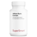 Supersmart - Willow Bark Extract 530mg za den (vysoká potence) - 15% Salicin - Přírodní Willow Bark Herb dodatek 124; Non- GMO & gluten zdarma - 60 Vegetariánské kapsle