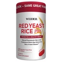 Weider Red Yeast Rice Plus 2- Pack with Phytosterols 1200 mg per 2 tablety (240 tablet X 2)