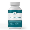 Čisté původní ingredience L- glutamin přirozeně kyselé aminokyseliny, non-GMO & gluten- bez (100 tobolek)