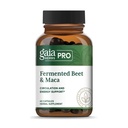 GAIA HERBS PRO fermentovaná řepa & Maca - dodatek pro podporu zdravé energie a cirkulace * - Doplněk pro zdraví ledvin s řepou a mrkví - Vegan, bezlepkové, sojové - 60 Kapsle (30 Servings)