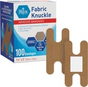 MED PRIDE 100 Sterilní Fabric Fingertip, Finger, a Knuckle Obvazy - Latex a kaučuk Volný hypoalergenní, 1.5in X 3in
