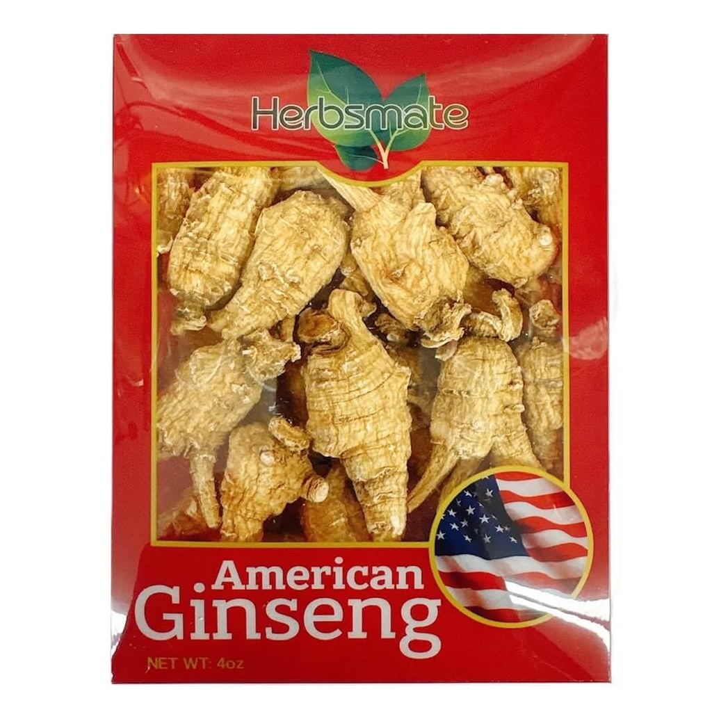 Ručně vybraná americká ženšen střední kolo velikost (4 Oz. Box)