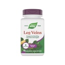 Nature 's Way Leg Veins, Podporuje zdravé nohy Veg síla *, 6-Herb Blend, Horse Chestnut Extract a Dopplelion dodatek, gluten zdarma, 60 Vegan Kapsle (Balení květen Vary)