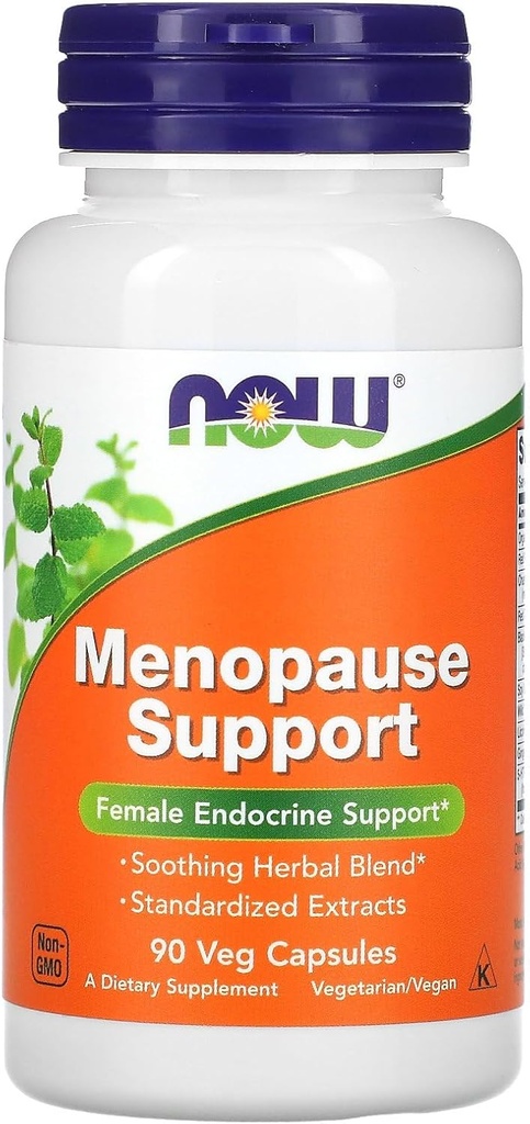 Nyní Potraviny - Menopauza Podpora 90 Veg čepice