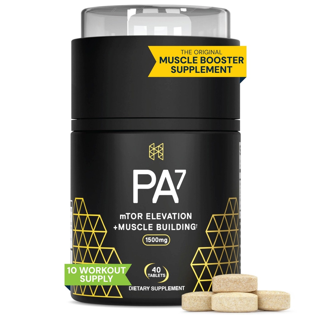 HPN PA (7) Fosfatidic Acid Muscle Builder Top Natural Muscle Builder - Boost mTOR CARL 124; Build Mass and Strength from Your Workout CARTOL 124; 10 Day Supply