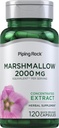 Piping Rock Marshmallow Root Supplement 124; 2000mg Supplementary 124; 120 Kapsle 124; Bylinné koncentráty extrakt 124; Non- GMO, gluten zdarma