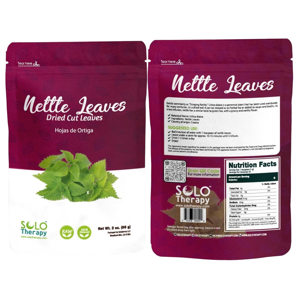 NettleLeaf c / s 2 unce, NettleLeaf Tea, Resealable Bag, StingleLeaf, NettleLeaf Herb