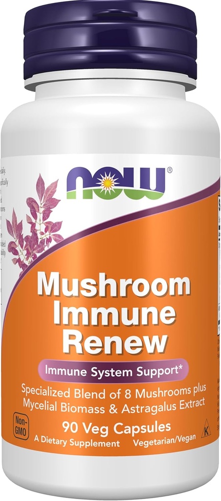 Nyní Potraviny doplňky, imunitní Renew ™ s Astragalus Root Extract, Podpora imunitního systému *, 90 Veg Kapsle