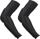 Guozi Arm Elbow Sleeves, [2 Pack] Honeycomb Crashproof Arm Elbow Pads for Youth Adult Sports Fotbal Volejbal